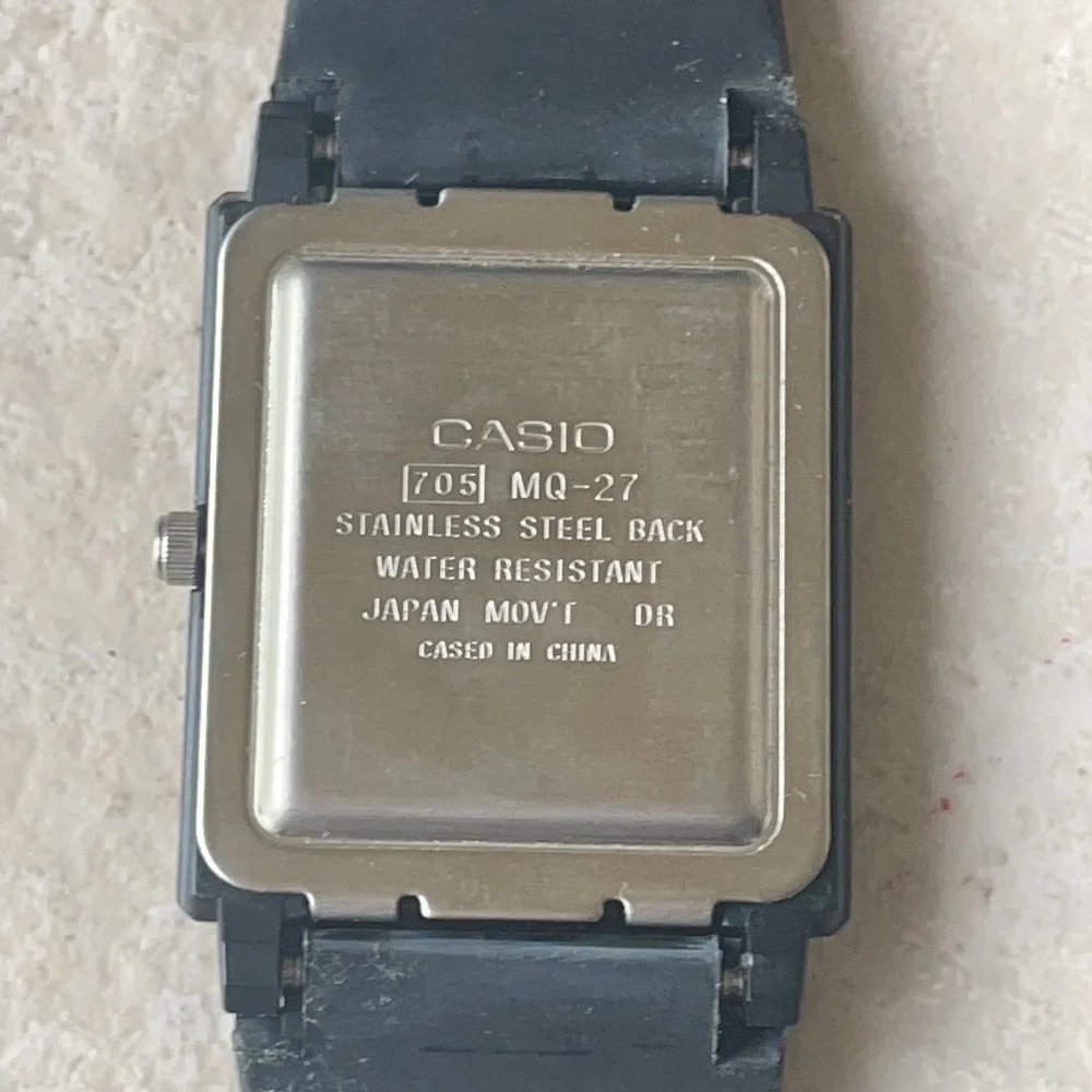 Casio men Quartz water resistant